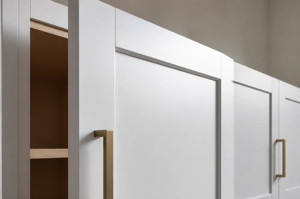 MDF painted door details