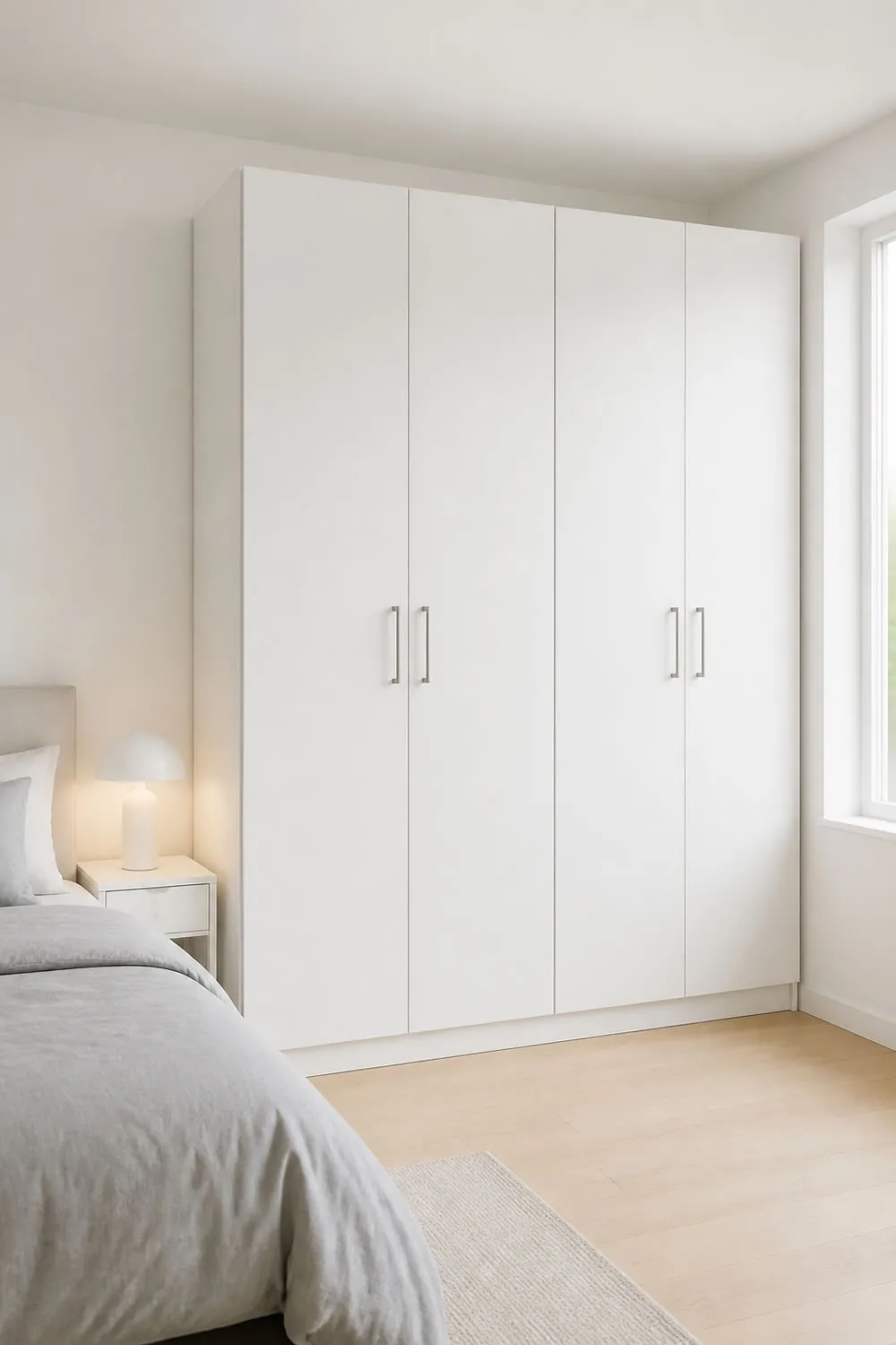 Particleboard wardrobe