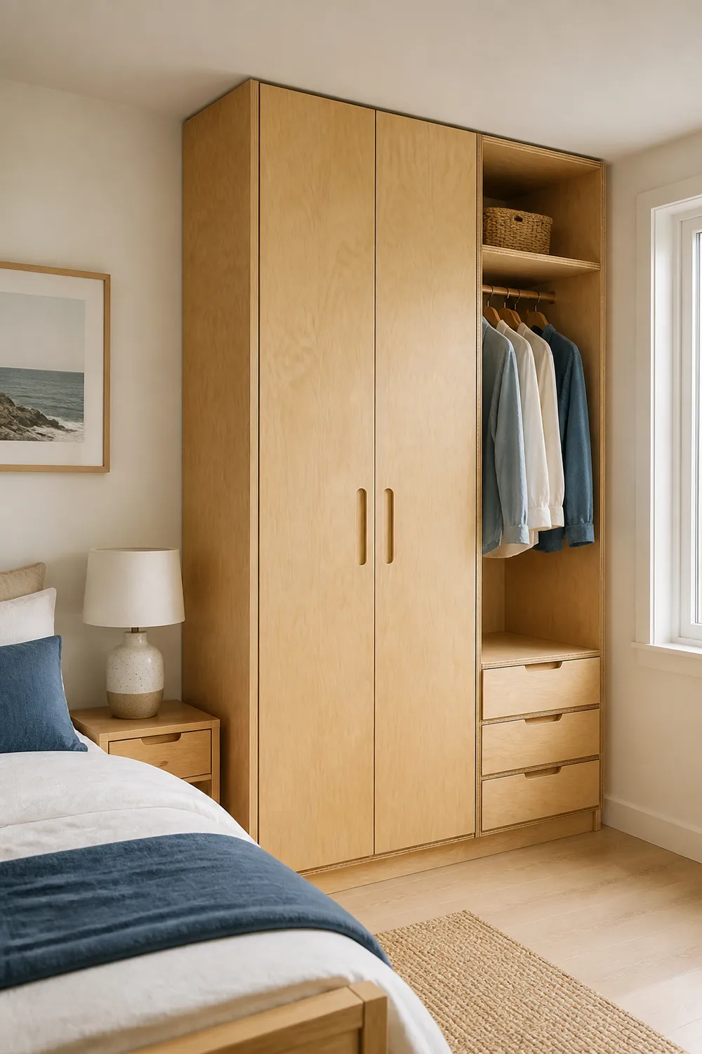 Multilayer board(Plywood) wardrobe