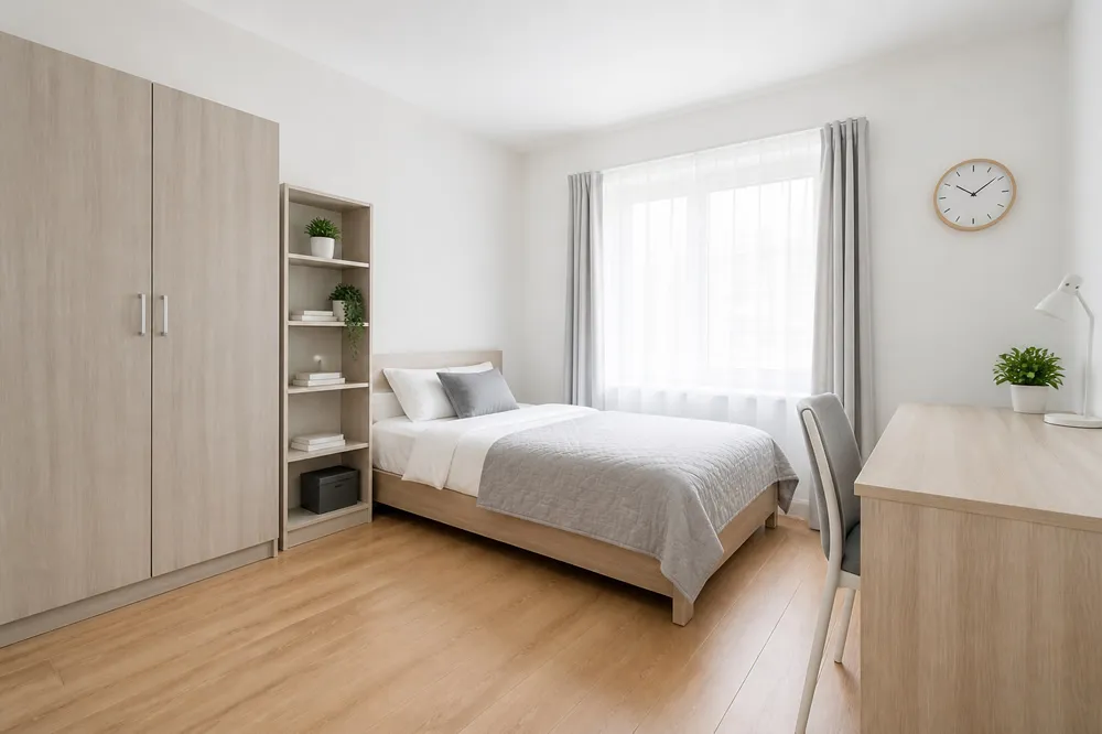 Bedroom furniture for a rental property