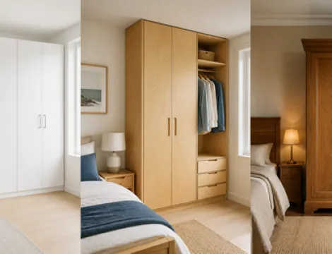 What's the Best Material for a Wardrobe? Particleboard, Plywood, or Solid Wood?